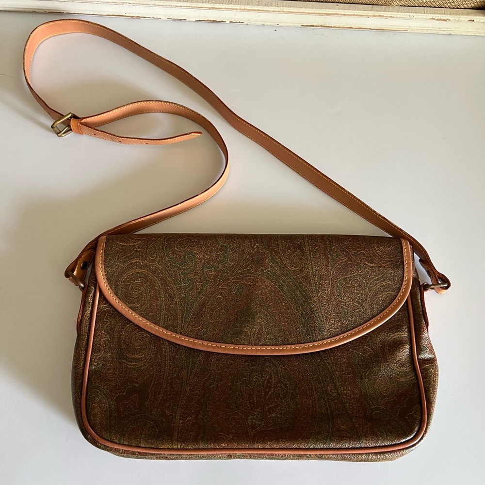 Authentic Etro Paisley Crossbody Bag